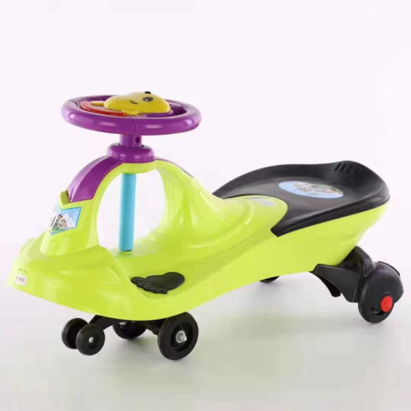 Kids wiggle car, baby swing magic car, Toddler twist car for sale Green