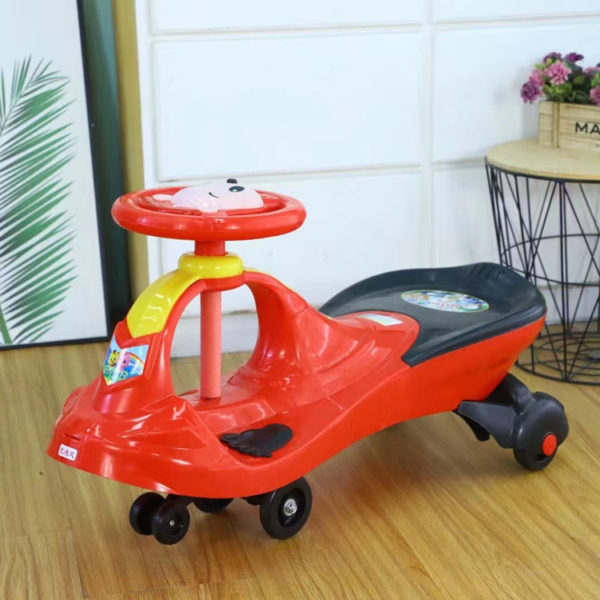 Kids wiggle car, baby swing magic car, Toddler twist car for sale Red