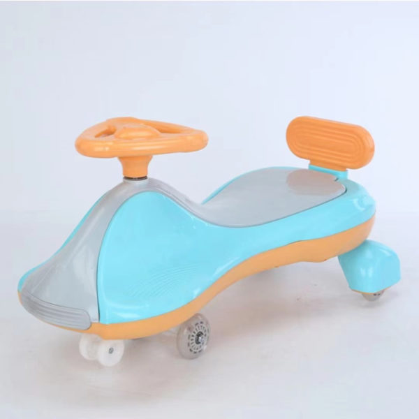 Baby swing car kids twister ride on car/Toddler twist car for sale Blue