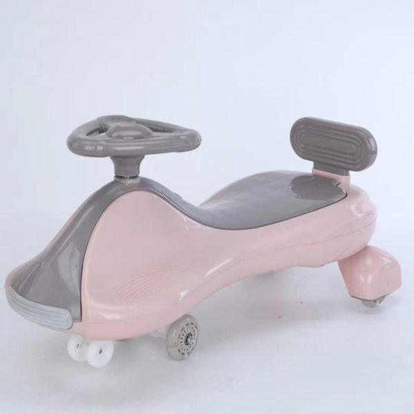 Baby swing car kids twister ride on car/Toddler twist car for sale Gray