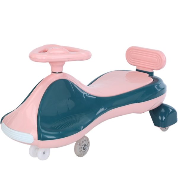 Baby swing car kids twister ride on car/Toddler twist car for sale pink